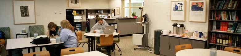 Students working inside the LOH 120 Writing Center Space